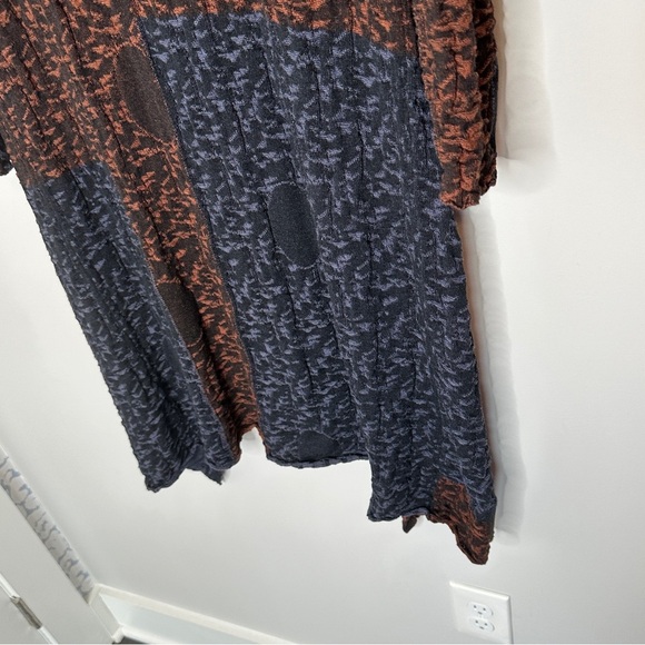 Patrizia Luca Cotton & Linen Blend Size M/L Lagenlook Art to Wear Long Line - Picture 9 of 10